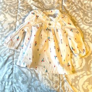 Carters 3m long-sleeve shirt